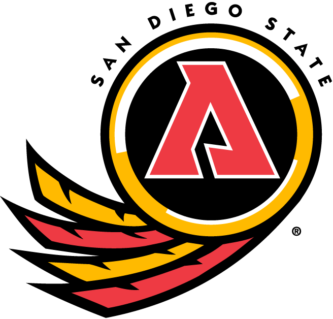 San Diego State Aztecs 1997-2001 Alternate Logo 02 vinyl decal